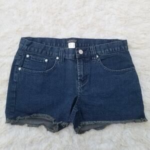 Cutoff Jean Shorts NWOT Venus Size 10 Dark Stretch Denim Women Summer Casual